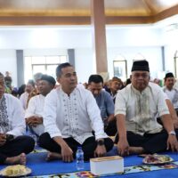 Umat Muslim Pasmar 3 Ikuti Pengajian Dalam Menyongsong Isra Mi’raj Nabi Muhammad SAW 2025 M/1446 H