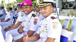 Danyonmarhanlan XIV Sorong Hadiri Sertijab Tiga Jabatan Jajaran Koarmada III