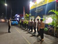 Kapolsek Cikupa, Pimpin Apel Kesiapan Operasi Ketupat Maung 2025 di Pospam Citra Raya