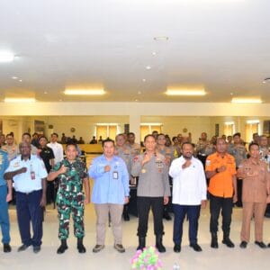Siap Amankan Hari Raya Idul Fitri 1446 H, Dalam Rapat Koordinasi Pengamanan