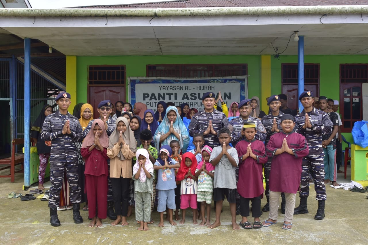 Koarmada III, Berbagi Berkah Ramadhan: Santuni Anak Yatim di Panti Asuhan