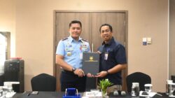 Danlanud Sultan Hasanuddin Dan General Manager PT. Angkasa Pura Indonesia Tanda Tangani Berita Acara Verifikasi dan Inventarisasi Pengalihan Aset Kepada TNI AU