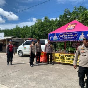 Polresta Tangerang, Siagakan Pengamanan di Pulo Cangkir Kronjo Selama Libur Lebaran