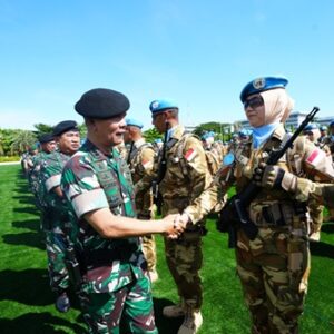 Usai Tuntaskan Misi Perdamaian Lebanon, Satgas TNI Konga UNIFIL Tiba Di Tanah Air
