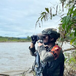 Penyisiran Zona Merah oleh SAR Korps Brimob Polri di Lokasi Hilangnya Iptu Tomi Marbun
