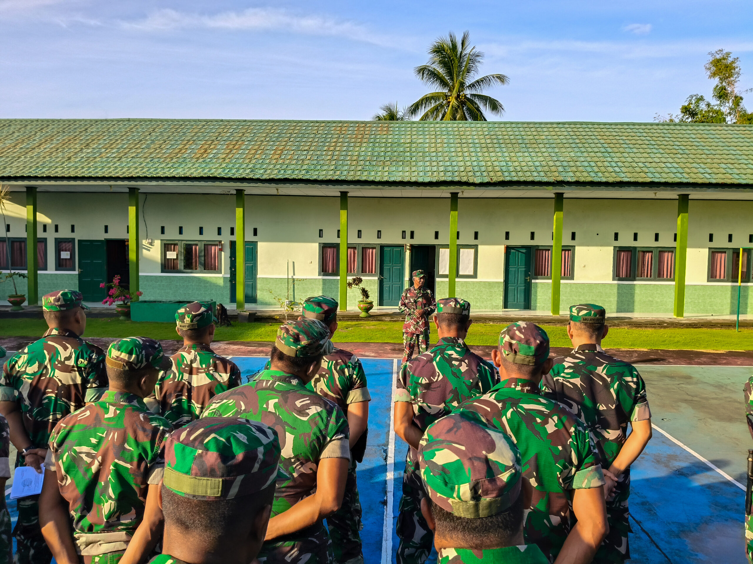 Apel Pemberangkatan Cuti Gelombang 2, Kasdim 1505/Tidore Ingatkan Jaga Nama Baik Satuan
