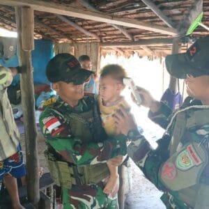 Sentuhan Kasih TNI: Bantu Warga Perbatasan Papua Kampung Sota dengan Layanan Kesehatan Sentuhan Kasih TNI: Bantu Warga Perbatasan Papua Kampung Sota dengan Layanan Kesehatan