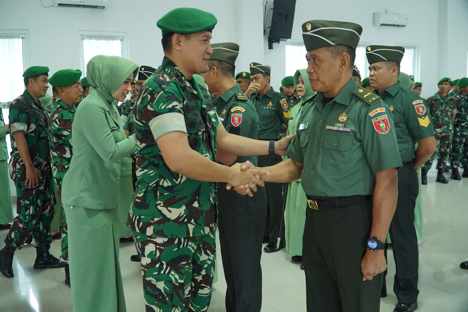 Kenaikan Pangkat, Dandim 0906/Kkr Harap Jadikan Motivasi Dalam Pelaksanakan Tugas Prajurit