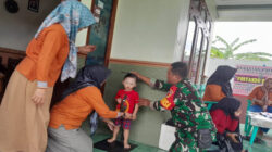 Babinsa Desa Jati Aktif Dampingi Posyandu, Cegah Stunting Demi Anak Indonesia Sehat