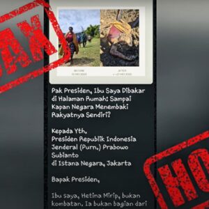Isu Pembakaran Mama Hertina oleh TNI adalah Hoaks: Faktanya Dibunuh Kelompok Separatis OPM Isu Pembakaran Mama Hertina oleh TNI adalah Hoaks: Faktanya Dibunuh Kelompok Separatis OPM