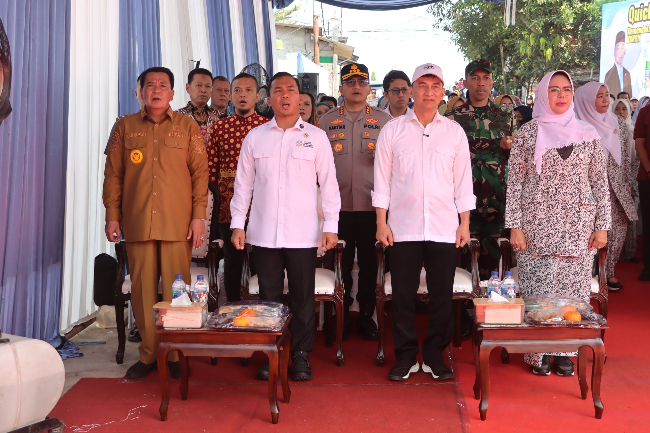 Kapolresta Tangerang, Hadiri Pencanangan Pelayanan KB Serentak dan Rekor Muri Pelayanan IUD di Kabupaten Tangerang