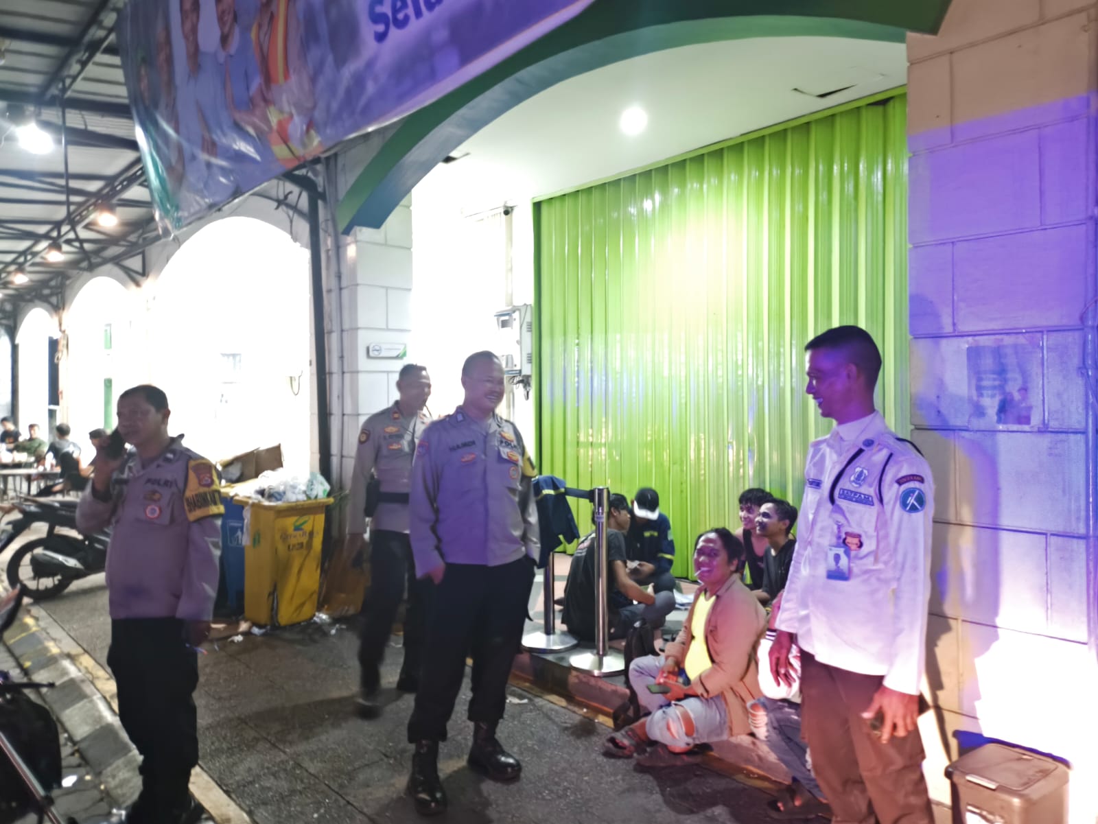 Patroli Malam Ops Cipkon, Polsek Cikupa Sasar Titik Rawan Gangguan Kamtibmas
