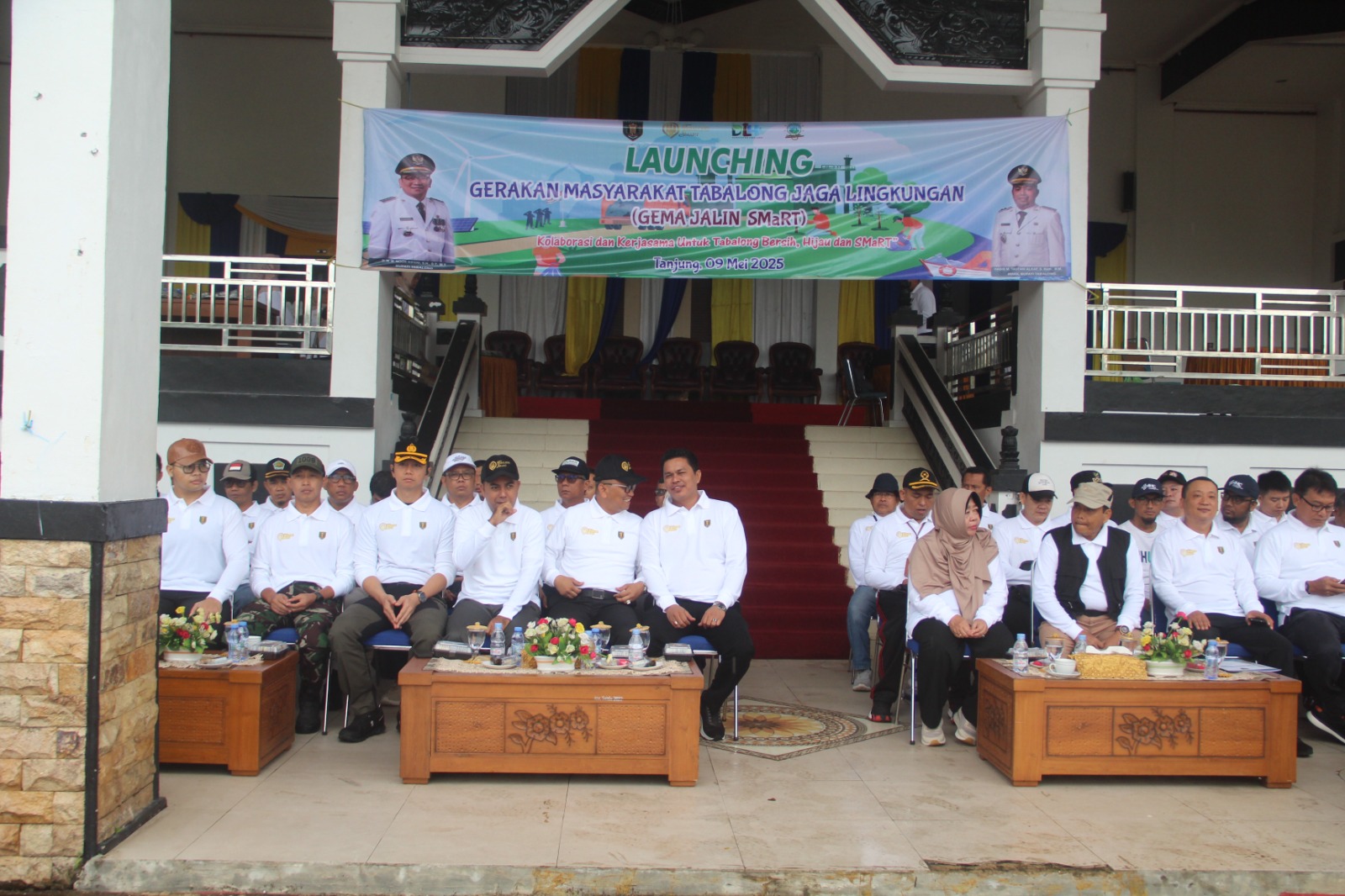 Dandim 1008/Tabalong Hadiri Launching Program Gema Jalin Smart: Komitmen Bersama Wujudkan Lingkungan Bersih dan Berkelanjutan