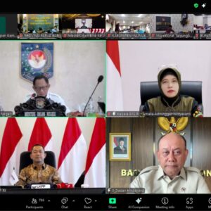 Kumpulkan Pemda secara Virtual, Mendagri Komitmen Dukung Penuh Pelaksanaan Program MBG