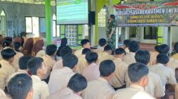 Semangat Siswa SMAN 1 Batu Ampar Sambut Sosialisasi TNI-AD