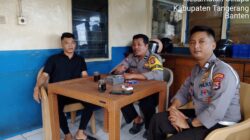 Aipda Tri Iskandar Sambangi Warga di Kp Bitung, Teguhkan Komunikasi dan Kamtibmas Kondusif