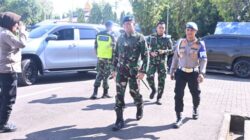Danlanud Sultan Hasanuddin Hadiri Upacara Penyambutan Satgas Pamtas RI-PNG Yonif 432/WSJ