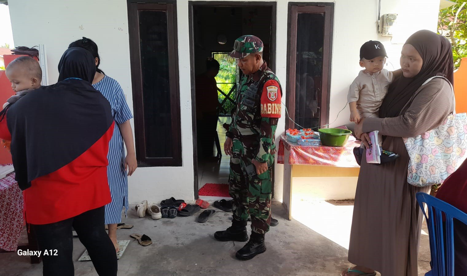 Babinsa Aktif Dukung Kegiatan Posyandu di Wilayah Binaan