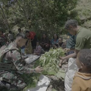 Bantu Perokonomian Petani di Papua, Satgas Yonif 715/Mtl Borong Hasil Tani Bantu Perokonomian Petani di Papua, Satgas Yonif 715/Mtl Borong Hasil Tani