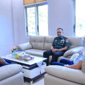 Danlanud Sultan Hasanuddin Terima Kunjungan Kaotmilti IV Makassar Danlanud Sultan Hasanuddin Terima Kunjungan Kaotmilti IV Makassar