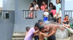 Air Mengalir Untuk Kehidupan. Satgas TMMD Kodim 1501/Ternate Berhasil Membuat Sumur Bor Air Bersih di Desa Guaria