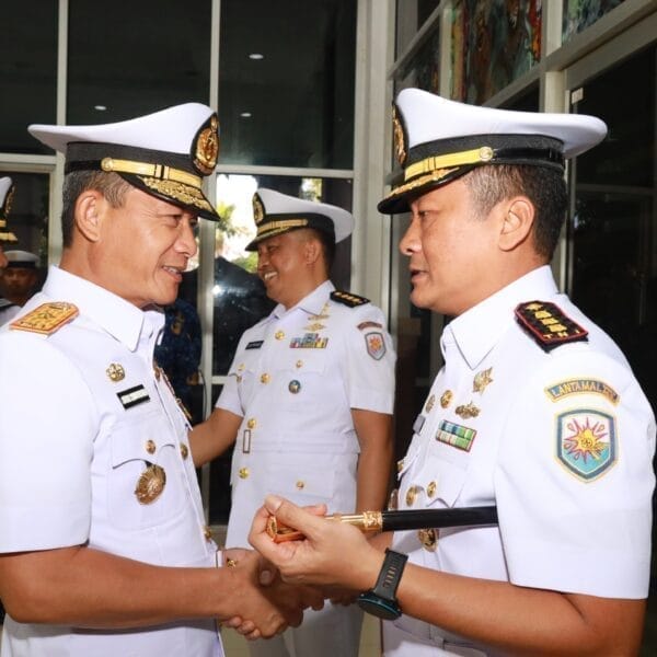 Lantamal XIV Gelar Sertijab Asrena Dan Kakuwil, Perkuat Organisasi Sambut Tantangan Masa Depan