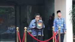 Pimpin Upacara, Wamendagri Ribka Ajak Pegawai Perkokoh Ideologi Pancasila, Demokrasi, dan HAM
