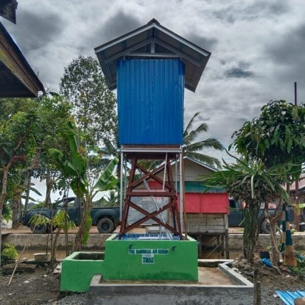 TMMD ke-124 Kodim 1002/HST Rampungkan Sumur Bor di Pengambau Hilir