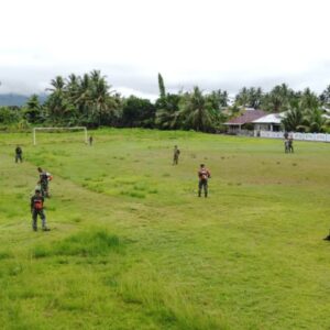 Kodim 1501/Ternate Lakukan Persiapan Penutupan TMMD Ke-124 Kodim 1501/Ternate Lakukan Persiapan Penutupan TMMD Ke-124