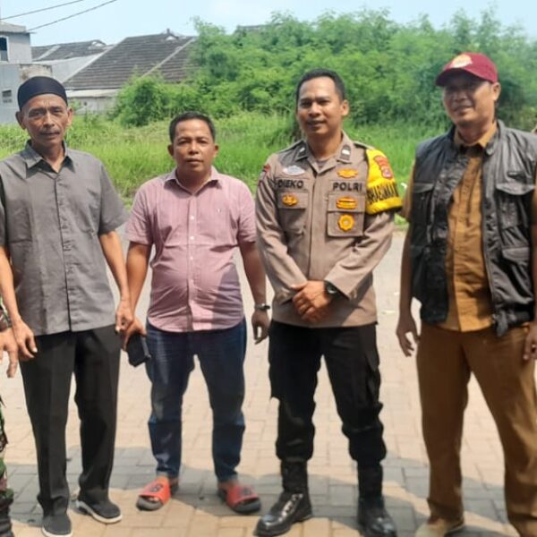 Polsek Cikupa Lakukan Pengecekan Lokasi Rawan Anak Nongkrong di Desa Pasir Gadung