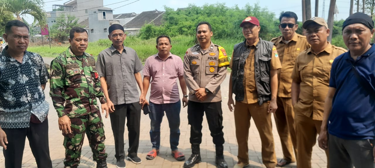 Polsek Cikupa Lakukan Pengecekan Lokasi Rawan Anak Nongkrong di Desa Pasir Gadung