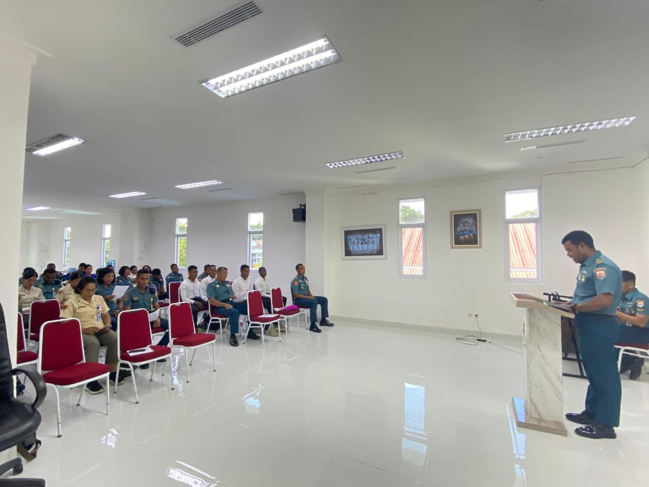 Tanamkan Nilai Spiritual, Lantamal XIV Rutin Gelar Kauseri Agama Kristen