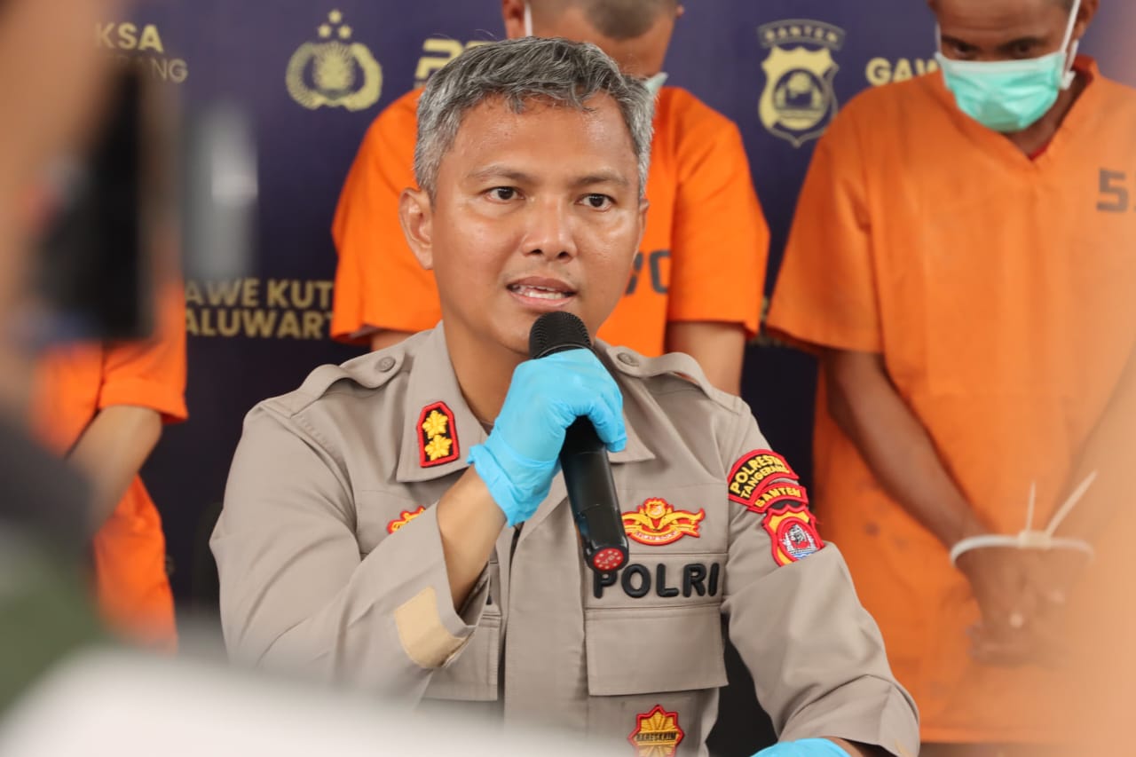 Polresta Tangerang Tangkap Pelaku Curanmor yang Membuat Resah Masyarakat di Cikupa
