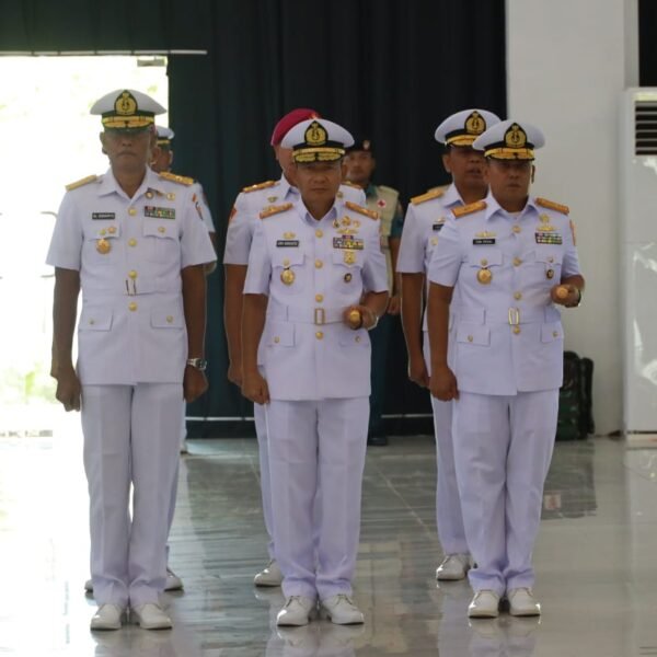 Lantamal XIV Dukung Estafet Kepemimpinan di Koarmada III