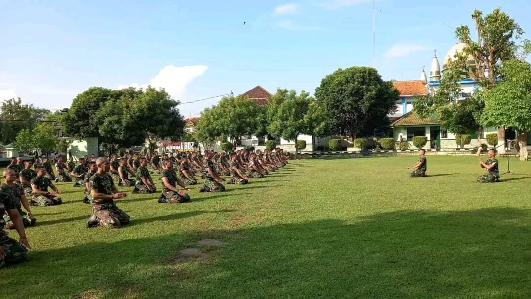 Kodim Ponorogo Gelar Latihan Bela Diri PSM