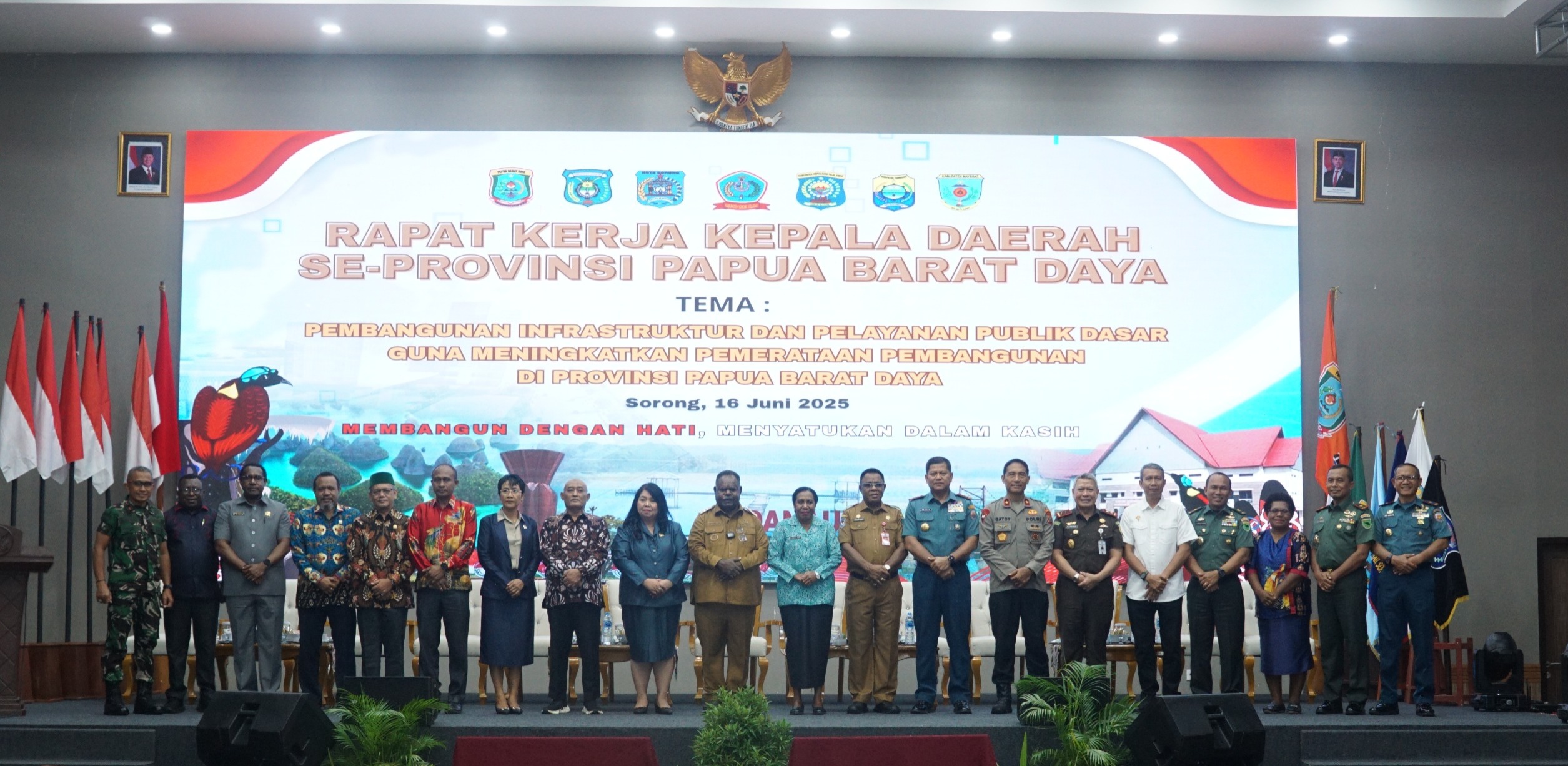 Lantamal XIV Dukung Penuh Peningkatan Pembangunan Infrastruktur Dan Pelayanan Publik di Papua Barat Daya