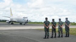 Lantamal XIV Lepas Keberangkatan Pangkogabwilhan III, Usai Kunjungan Kerja Strategis di Provinsi Papua Barat Daya