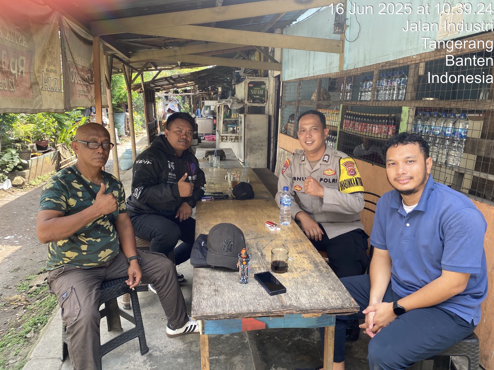 Bhabinkamtibmas Kelurahan Bunder Sambangi Tokoh Pemuda, Pererat Silaturahmi dan Edukasi Kamtibmas