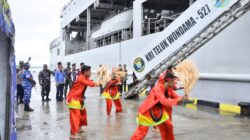 Satgas Trisila TNI AL 2025 Tiba di Morotai, Disambut Hangat Pemda dan Masyarakat