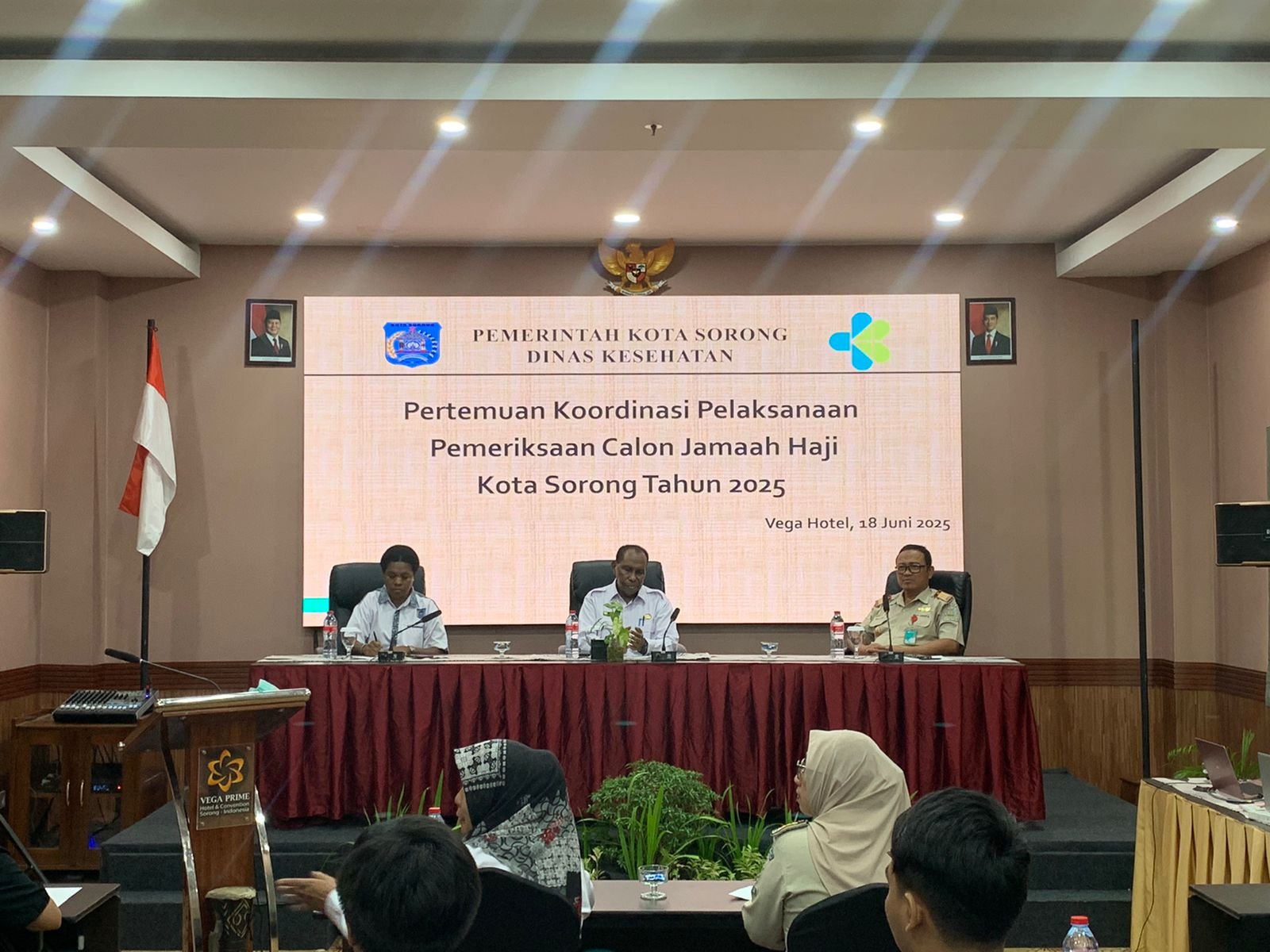 Tekan Risiko Penyakit Calon Jamaah Haji, Dinkes Sorong Tingkatkan Koordinasi Lintas Sektor Kesehatan