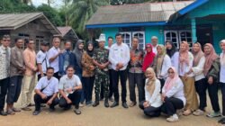 Acara Perpisahan Serda Junaidi Babinsa Resang Alih Tugas bersama Masyarakat binaannya Dengan suasana Haru