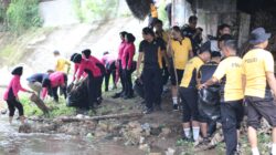 Semangat HUT Bhayangkara: Polres Tuban Ajak Masyarakat Peduli Kebersihan Sungai