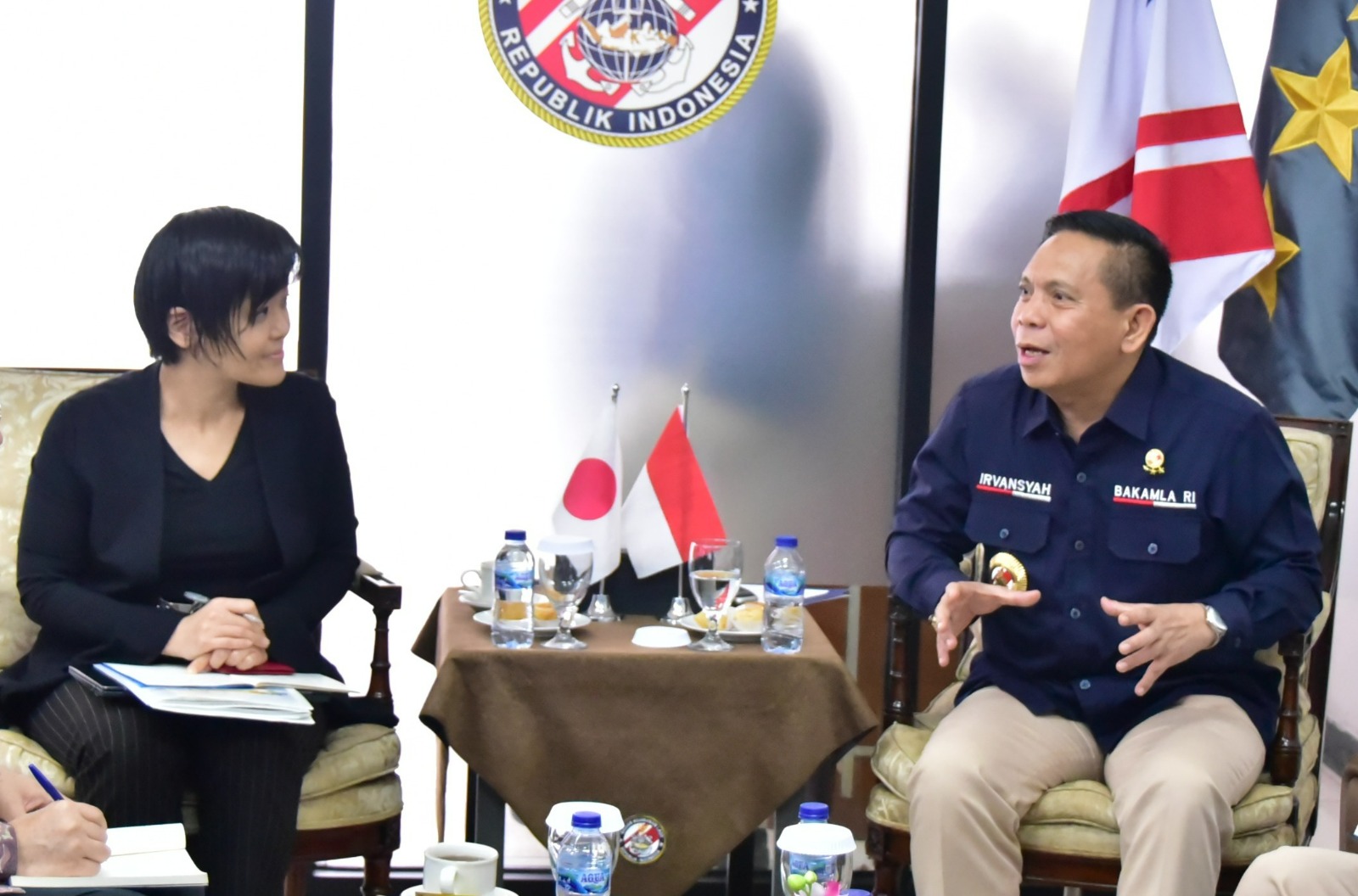 Kepala Bakamla RI Terima Kunjungan Director Infrastructure Management JICA
