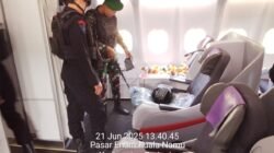 TNI Pastikan Keamanan Ancaman Bom di Saudia Arabia Airlines SV5688, Pesawat Kembali Lanjutkan Penerbangan Menuju Surabaya Dengan Aman