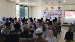 Ipda Amir Mewakili Kapolsek Cikupa dalam Pelantikan RT dan RW di Bitung Jaya
