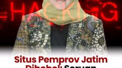 Situs Pemprov Jatim Diretas: Seruan ‘Penjarakan Khofifah’ Gegerkan Publik!
