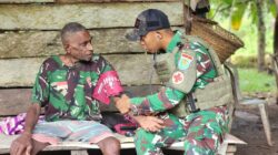 Satgas Yonif 312/KH Gencarkan Aksi Sehat di Pedalaman Yanggandur