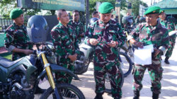Pastikan Kendaraan Dinas Layak Pakai, Kepala Staf Kodim Lakukan Pengecekan Secara Fisik