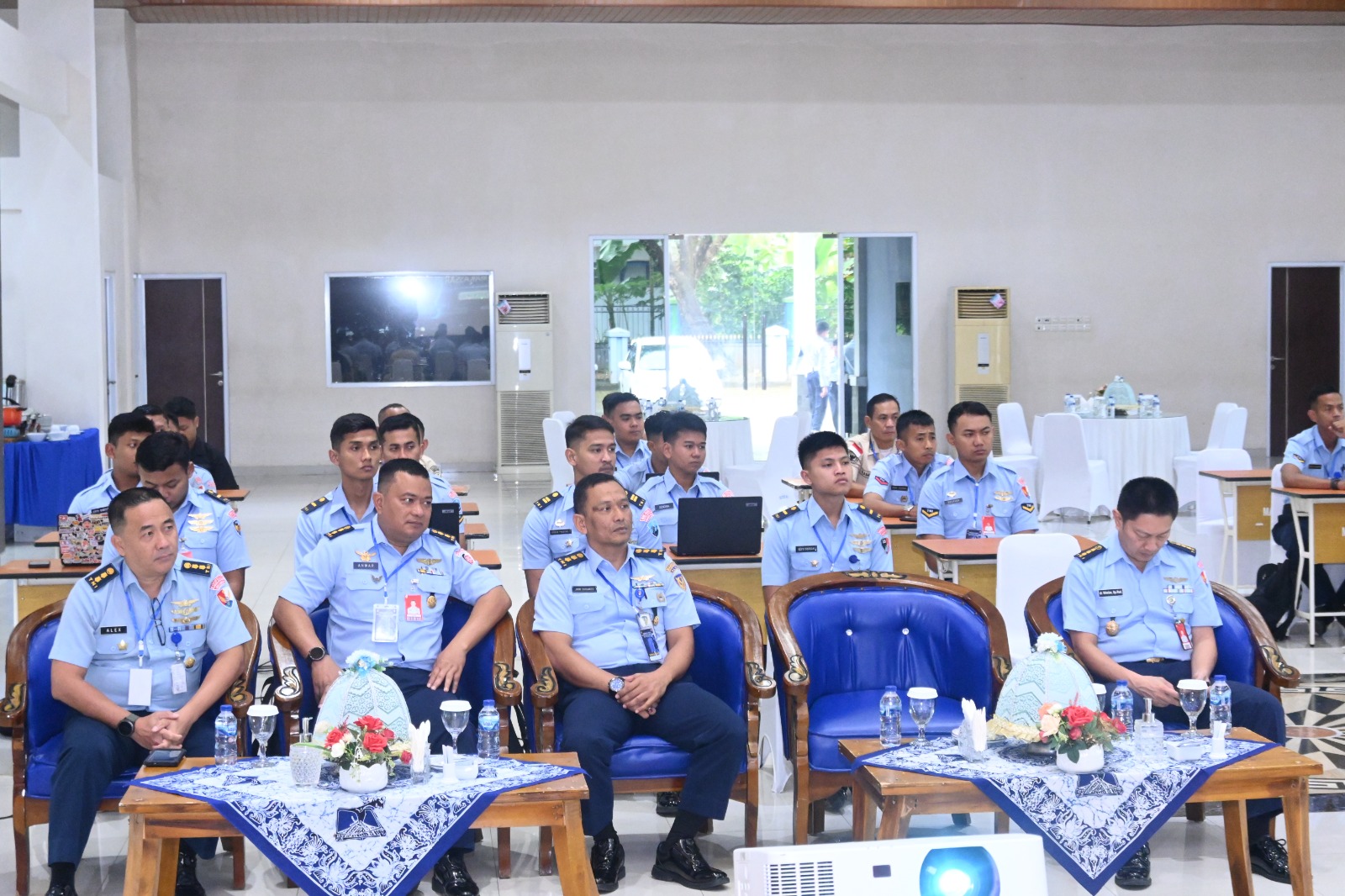 Personel Lanud Sultan Hasanuddin Ikuti Bimtek Penatausahaan BMN Wilayah Makassar