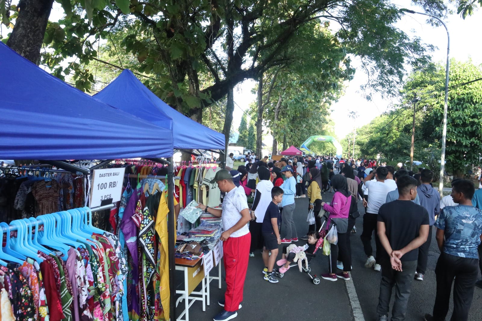 UMKM Makassar dan Maros Meriahkan CFD Lanud Sultan Hasanuddin